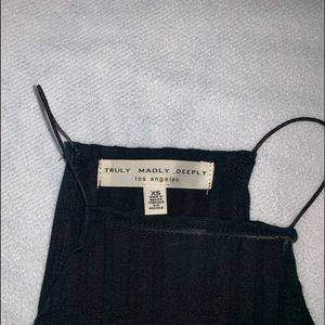 Truly Madly Deeply LA High Neck Tank